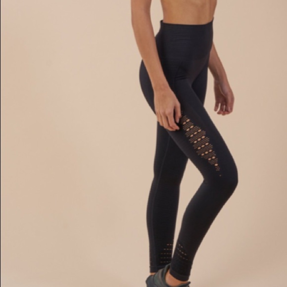 Gymshark black energy seamless leggings